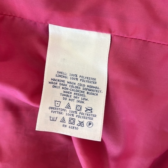 Lands End Kids Hooded Zip Up Toggle Buttons‎ Duffle Style Jacket Coat - Picture 10 of 12